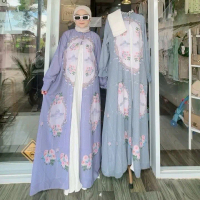 gamis hijab outer inner mewah