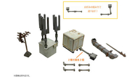 Mini 現貨 Tomytec 情景小物 138 N規 屋上小物 經年塗裝 D (天線+排水管)