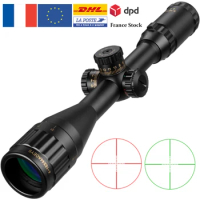 BSA 4-16x44 Tactical Riflescope Optic Sight Green Red Illuminated Hunting Scopes Rifle Scope Sniper Airsoft Air Gun
