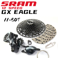2021 SRAM 1X12 Speed MTB Bicycle Groupset Kit GX Eagle Shifter Lever Trigger Rear Derailleur Cassette 11-50T PG1210 PG1230 Chain