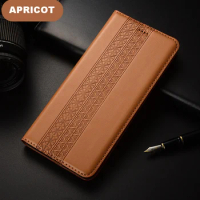 Business Genuine Leather Case for Vivo X50 X50e X60T X60s X70 X80 X90 Pro Plus Lite Phone Wallet Flip Cover