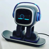 Emo Robot Pet Ai Intellect Emotional Communication Interactive Electronic Pet Smart Robot Accompanying Toys Pets Gift