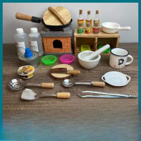 Mini kitchen food toys, real cooking, cooking at home, edible children's toys, kitchen set, simulation toys