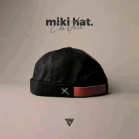 Topi Miki Hat custom premium peci gaul uas kekinian logo X