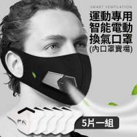 立清淨 運動型智能口罩 專用口罩內裡(5入1包)