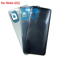 Back Battery Cover 6.6" for Motorola G52 Battery Cover Housing Rear Door Panel Case for Moto G52