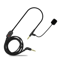3.5mm Male Volume Boom Mic Cable For WH-1000XM4/1000XM3 ClearSpeak Universal Cable With Boom Microphone Cords T21A
