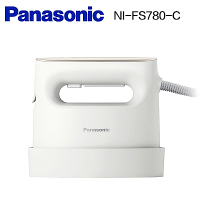 Panasonic 國際牌平燙/掛燙2 in 1蒸氣電熨斗-簡約米白 NI-FS780-C