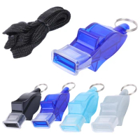 Plastic Sport Referee Whistle Soccer Basketball Volleyball Outdoor Survival Tool