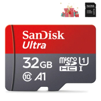 Original SanDisk Micro SD Card 32gb tarjeta Memory Card 32GB Class 10 Microsd 32gb Cartao de Memoria TF Card 32gb with adapter