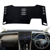 ZUNDUO Car Dashboard Pad for for Toyota Alphard Verfire 40 Dash Mat Dashmat Cover Sunshade Carpet Interior Accessories
