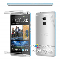 HTC One max T6 803S 主機機身(前+後)專用保護膜 保護貼(含邊條_2組