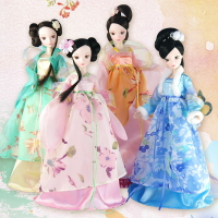 可兒娃娃古典中國四季仙子換裝古裝服飾洋娃娃女孩玩具1128-1131