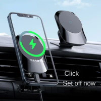 Magnetic wireless charging suitable for Apple phones, iPhone 12, magnetic car