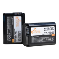 NP-FW50 NP FW50 Camera Battery for Sony A7,A7II,A7RII, A7SII,a6500 a6400 a6300 a6000 a5000 a3000 NEX-3 a7R ZV-E10 Vlog camera