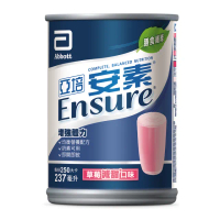 即期品【亞培】安素草莓減甜口味(237ml x24入)(效期至2024/09/01)
