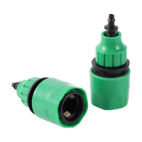 Quick Connector 1/4" 3/8" Hose Fast Coupling Garden Irrigation Pipe Fittings Quick Release For 4/7mm 8/11mm Hose Faucet Adapter