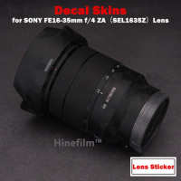 for Sony 16-35 F4 ZA Lens Premium Decal Skin for SONY FE16-35mm f/4 ZA OSS ( SEL1635Z ) Lens Protector Cover Film Sticker