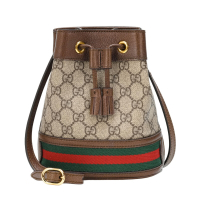 GUCCI 古馳  Ophidia GG Mini 迷你 帆布 可調肩背 水桶包 550620