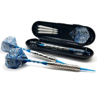 3Pcs Professional Darts 21g Soft Tip darts with 3 Plastic shaft Dart Flights Aluminum shaft Electronic Dardos
