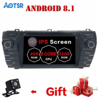 Android 8 Car CD DVD Player 2 din radio For FORD FOCUS C-MAX FIESTA FUSION GALAXY TRANSIT KUGA car GPS navigation multimedia Pad