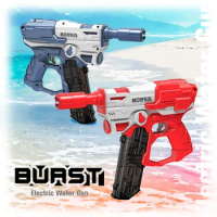 2024 Child Water Gun Pistol Toy Summer Beach Pool Outdoor Automatic Squirt Guns Electric Launcher Shooting Games Gift for Kid