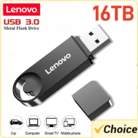 Lenovo 16TB USB Flash Drivers 3.0 USB 2TB 1TB Metal High Speed Pendrive Portable Stick Flash Memory Storage USB Disk Adapter New