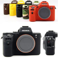 Silicone Armor Skin Case Camera Body Cover for Sony A7 II A7II A7R Mark 2 Rubber Protective Body Cover Skin Camera Bag new