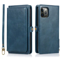 Detachable Leather Wallet Flip Case For Samung Galaxy A52 A72 A42 A32 A51 A71 5G A50 A30 A20 Magnetic Suction Split Stand Cover