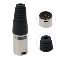 Connector Battery Charger Port Plastic + Metal 3Prong Plug Adapter Port Electric Scooter Electric Wheelchair Universal
