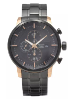 Alexandre Christie Alexandre Christie Jam Tangan Pria - Black Rosegold - Stainless Steel - 6323 MCBB