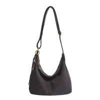 กระเป๋าสะพายข้าง, สไตล์ลำลองวินเทจ, วัสดุหนังนิ่ม, สำหรับผู้หญิง, ความจุมาก, แฟชั่น, เหมาะสำหรับฤดูใ