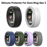 Elastic Smart Ring Protective Case Sweat-resistant Anti-Scratch Silicone Cover Accessories Silicone for Oura Ring Gen 3
