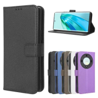 For Huawei Honor Magic 5 Lite/ X9A / X40 5G Case Magnetic Book Premium Flip Leather Wallet Stand Soft Back Phone Cover Fundas