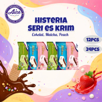 AICE Es Krim Batang Histeria Rasa Vanilla Matcha Persik Cocok Moment Spesial 1 pcs