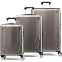 Expandable Luggage, 8 Spinner Wheels, Lightweight Hard Shell Suitcase, 3 Piece Set (21/25/28),
