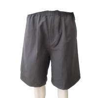 展示品 HERMES愛馬仕鬆緊彈性腰休閒短褲(卡其綠)