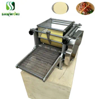 automatic pancake coil flour tortilla making machine Roti Maker Machine Pita Tortilla presser machine pancake skin maker machine