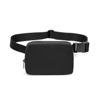 Lululemon Nylon Waterproof Chest Bag Outdoor Sports Running Bag All-Match Crossbody Men and Women