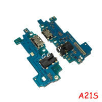 10pcs USB Charging Dock Port Connector Microphone Flex Cable For Samsung Galaxy A21S A217F