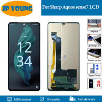 6.1" OLED For Sharp Aquos sense7 LCD Display Touch Screen Digitizer For Sharp Aquos sense 7 DisplayR