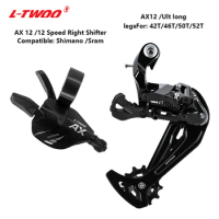 LTWOO AX12 1X12 Speed Bicycle Transmission Groupset Trigger Shifter + Rear Derailleurs for Bike Cassette Compatible Shimano/SARM