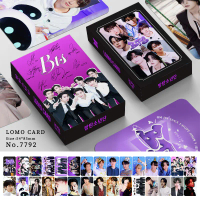 การ์ดภาพถ่าย, 30 ใบ, สินค้าของ BTS, การ์ดที่ระลึก, การ์ดสะสมภาพถ่ายที่ลงนาม, การ์ด LOMO สองด้าน, ในส