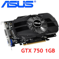 ASUS Graphics Card Original GTX 750 1GB 128Bit GDDR5 Video Cards for nVIDIA Geforce GTX750 Dvi Used VGA Card stronger than 650