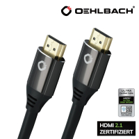 【Oehlbach】1.5m-HDMI線-Ultra High-Speed