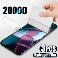 3PCS For Motorola Edge 40 Pro Hydrogel Film Screen Protectors For Motorola Edge20 30 40 Pro Edge 20 Lite Mobile Phones Film