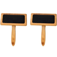 Carding Brushes Needle Felting Cleaner Comb With Handle Professional Needle Felting Hand Carders For Spinning