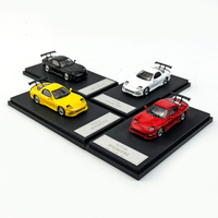 โมเดลรถเหล็กหล่อ Mortal 1:64 Mazda RX-7 Veilside ของเล่นของขวัญ