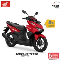 Honda Vario 160 CBS Bandung Matte Red