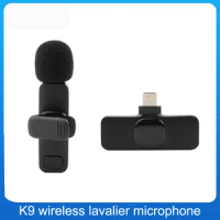 K9 Wireless Lavalier Microphone Mobile Phone Network Celebrity Video Live Recording Noise Reduction Wireless Microphone